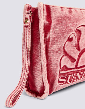 POCHETTE EN TOILE DE COTON TEINTÉE