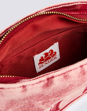 POCHETTE EN TOILE DE COTON TEINTÉE