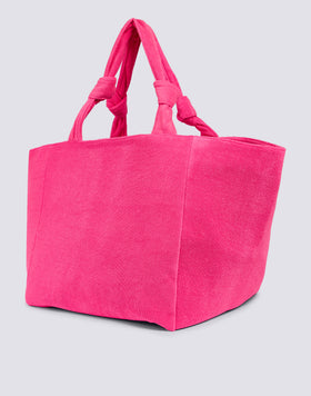 TERRY CLOTH TOTE BAG