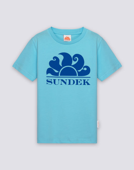 MINI NEW SIMEON LOGO T-SHIRT GIROCOLLO