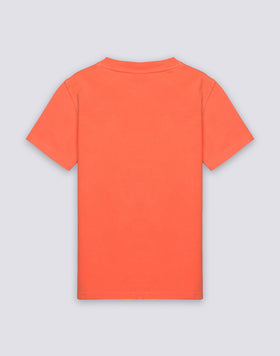 T-SHIRT À MANCHES COURTES EN COTON SURTEINT POUR ENFANT