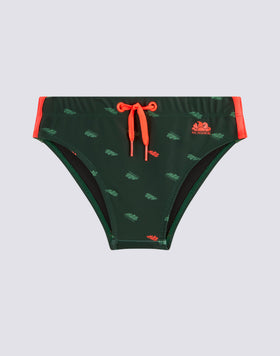 MINI DIWALTER MONOGRAM 2 PRINT SWIM SHORTS