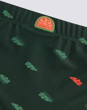 MINI DIWALTER MONOGRAM 2 PRINT SWIM SHORTS