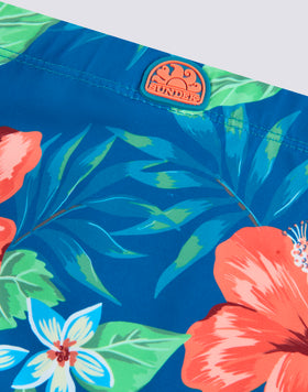 DIWALTER ISLAND BLISS PRINT MINI SWIM SHORTS