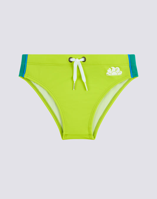 BOYS' SWIM SHORTS WITH RAINBOW DETAILS ON THE SIDES