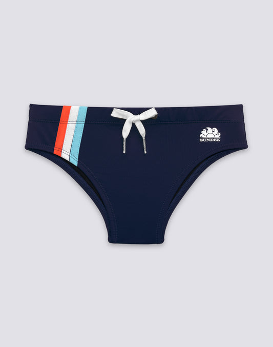 SLIP MARE DA BAMBINO CON TRICOLORE