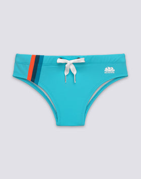 SLIP DE BAIN POUR ENFANT TRICOLORE