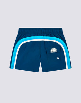 COSTUME DA BAGNO BAMBINO CORTO VITA ELASTICATA CRINKLED