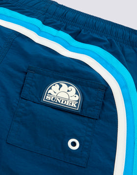 COSTUME DA BAGNO BAMBINO CORTO VITA ELASTICATA CRINKLED