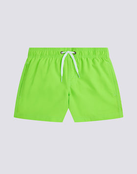 BOYS' SHORT SWIMSUIT WITH ELASTIC WAIST REPREVE®