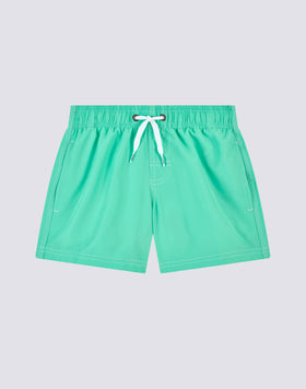 REPREVE® ELASTICATED WAIST SHORT SWIMSHORTS