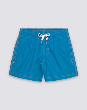 MAILLOT DE BAIN ENFANT COURT À TAILLE ÉLASTIQUE REPREVE®