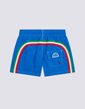 MAILLOT DE BAIN COURT TAILLE ÉLASTIQUE REPREVE®