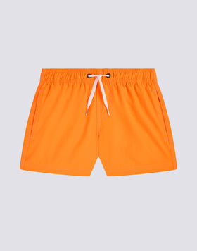 BOYS' SHORT SWIMSUIT WITH ELASTIC WAIST REPREVE®