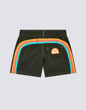 BOY’S SWIMSHORTS SHORT ELASTICATED WAIST ICONIC TAFFETA