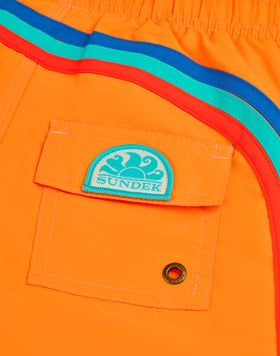 COSTUME DA BAGNO BAMBINO CORTO VITA ELASTICATA ICONIC TAFFETA