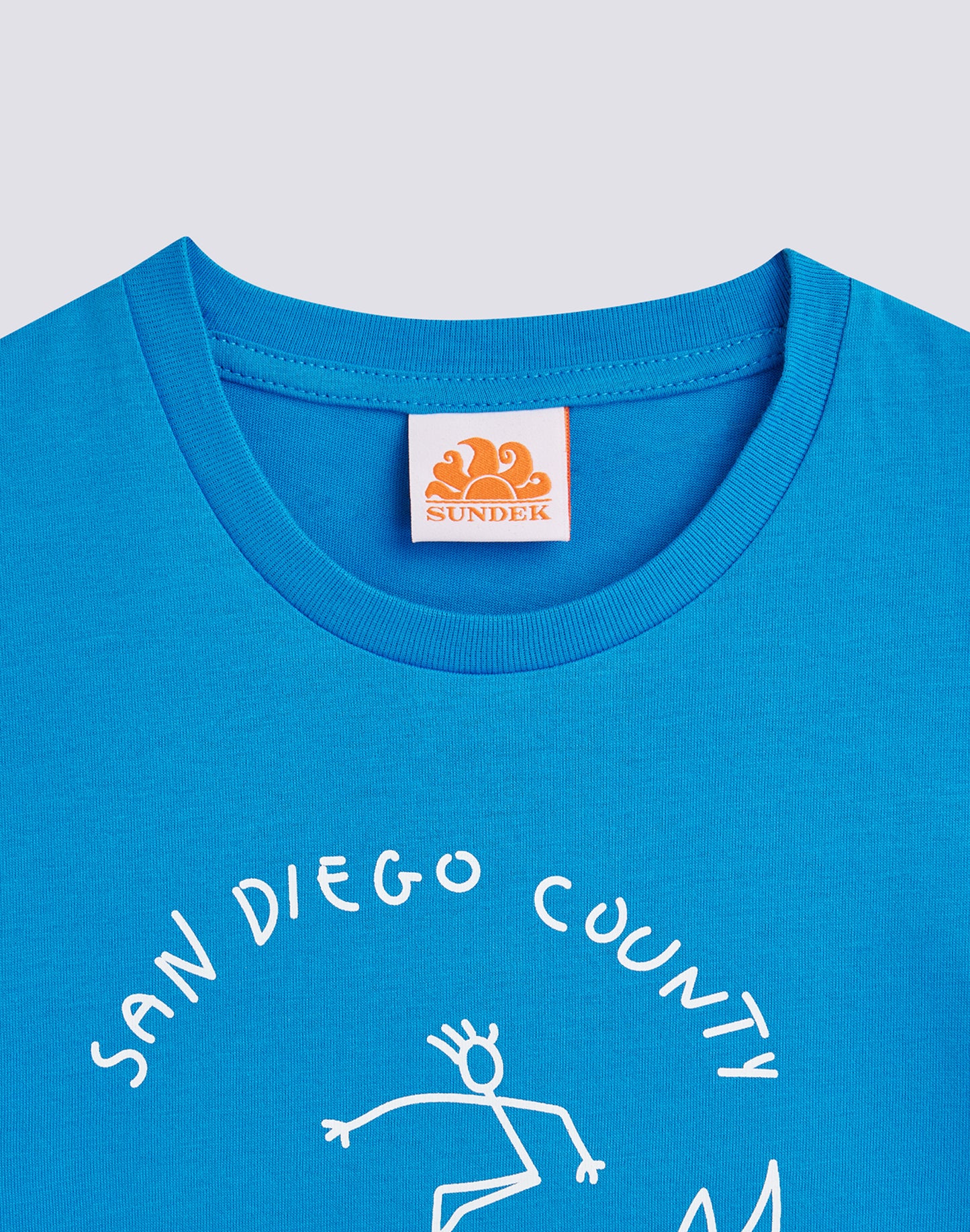 T-SHIRT CON STAMPA SAN DIEGO COUNTY