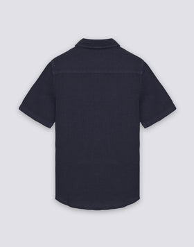 CHILDREN'S SHORT-SLEEVED LINEN SHIRT