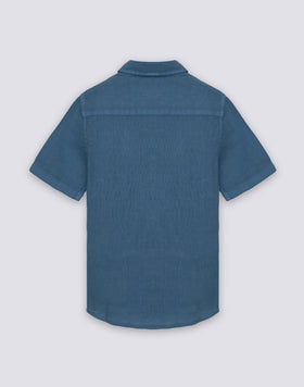 CHILDREN'S SHORT-SLEEVED LINEN SHIRT