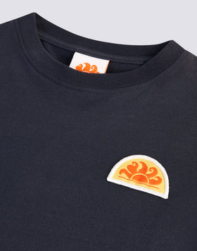 T-SHIRT BAMBINO CON RAINBOW EFFETTO SPRAY SUL RETRO