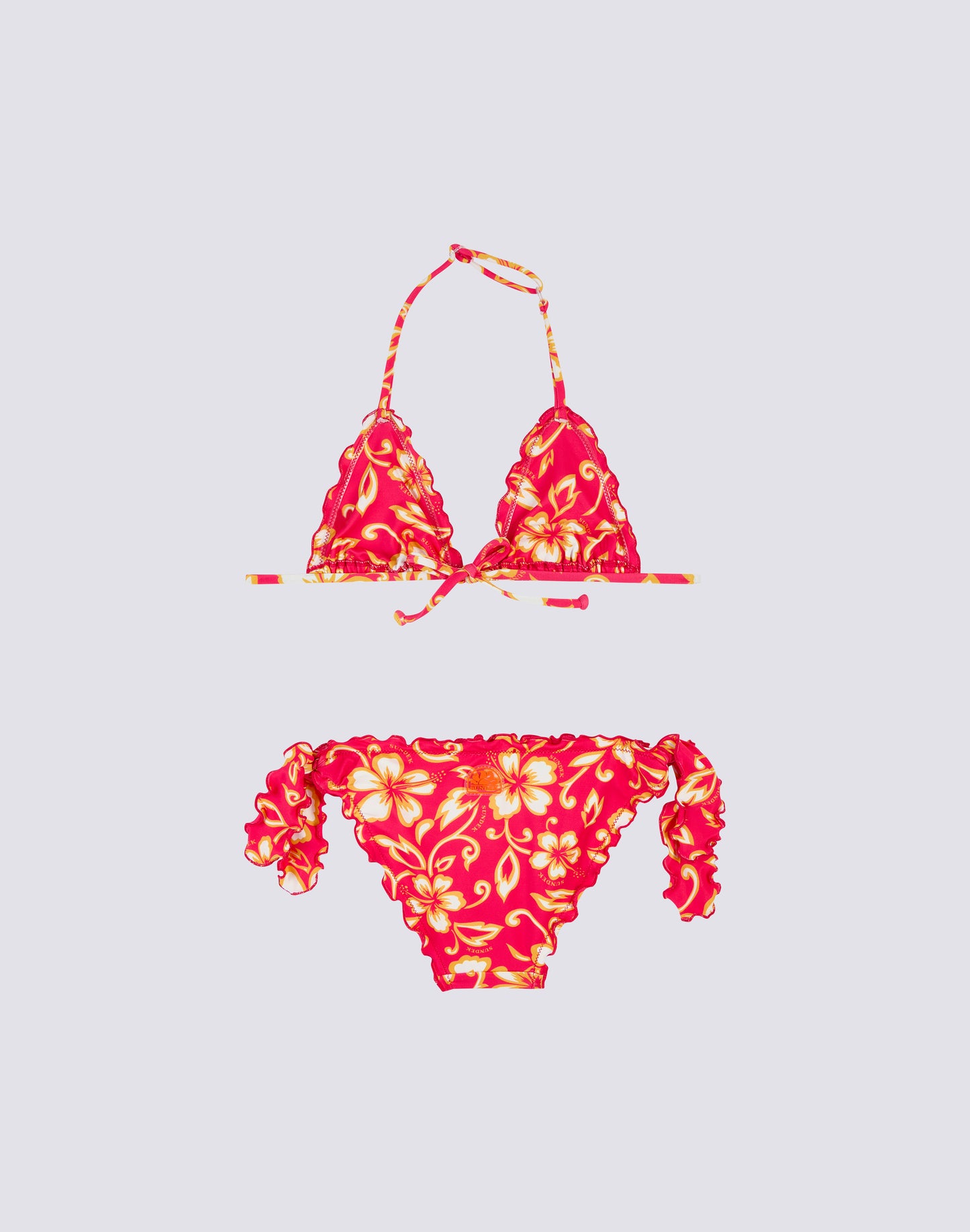 GIRL'S HIBISCUS PRINT BIKINI SK23