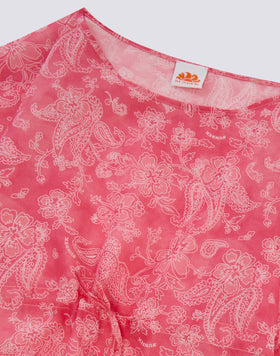 ABITO BAMBINA A FARFALLA CON STAMPA HIBI PAISLEY