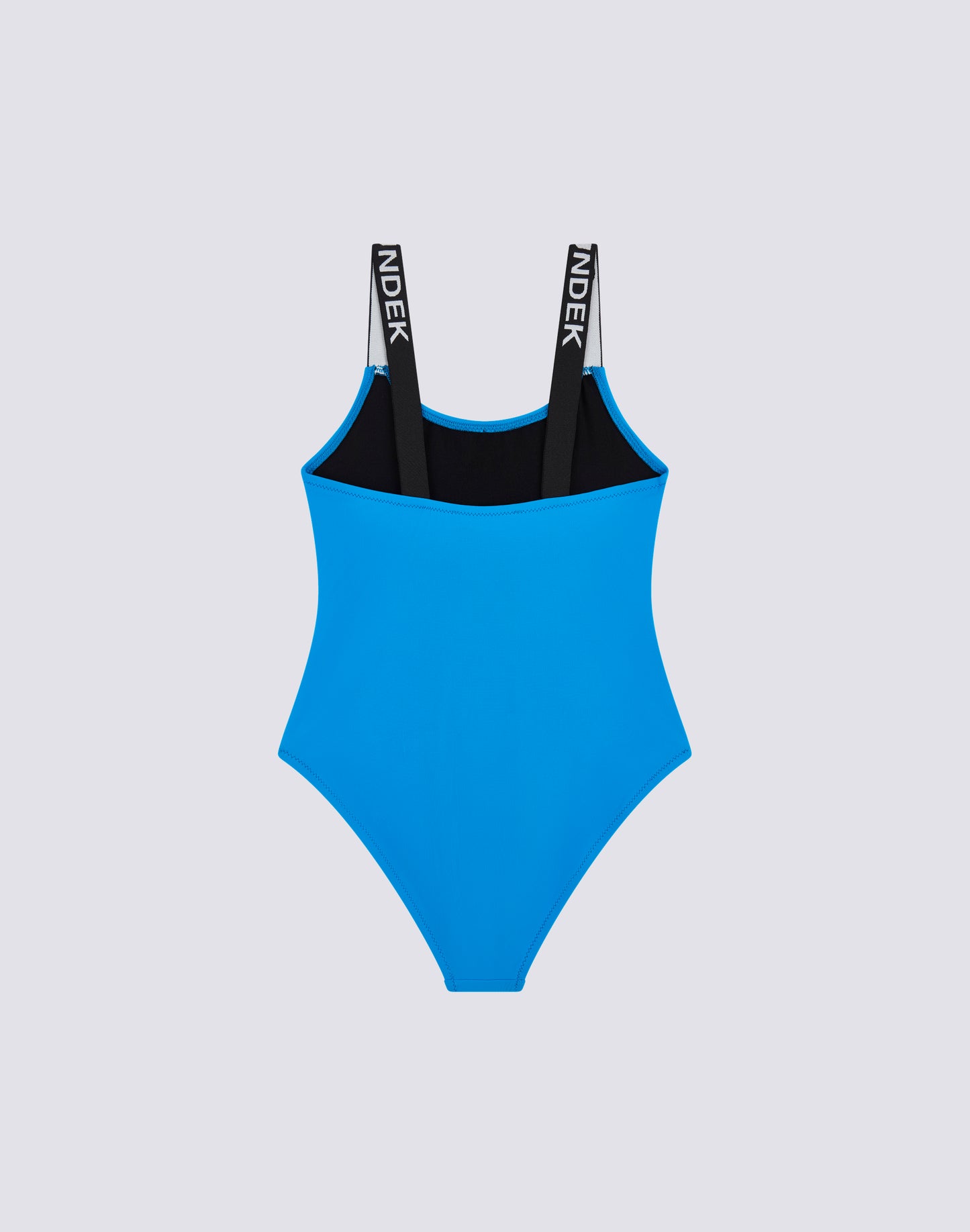 ONE-PIECE SWIMSUIT WITH LOGOED STRAPS