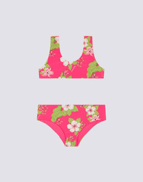 MINI BIKINI CON STAMPA DREAMY HAWAII