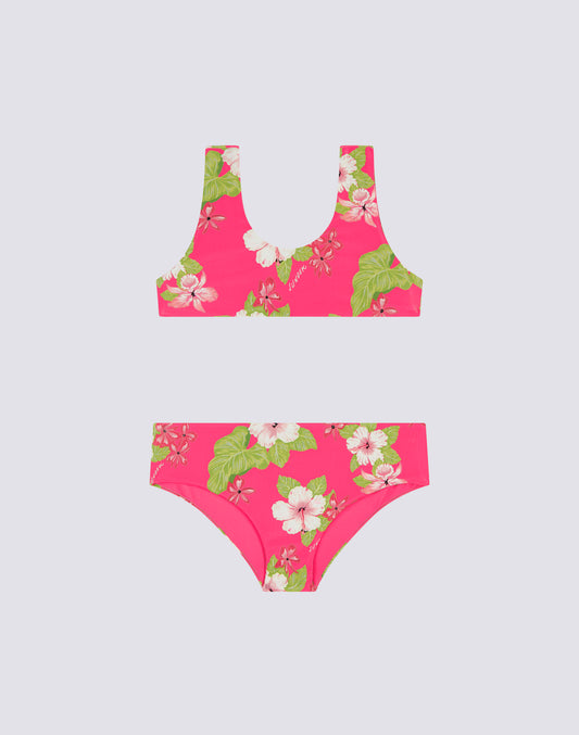 MINI BIKINI CON STAMPA DREAMY HAWAII