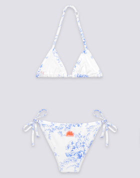 MINI BIKINI AVEC IMPRIMÉ ROSE DE JOIE