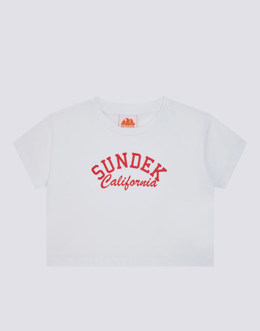 VINTAGE-STYLE CROPPED MINI T-SHIRT