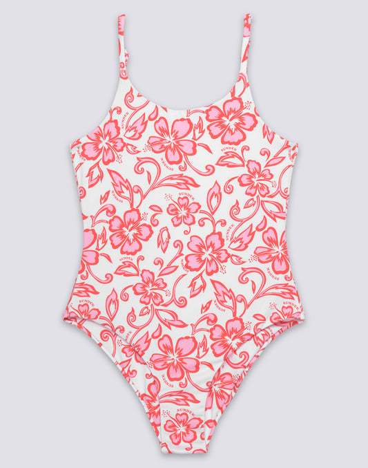 BAÑADOR DE UNA PIEZA PARA NIÑA CON ESTAMPADO SK23