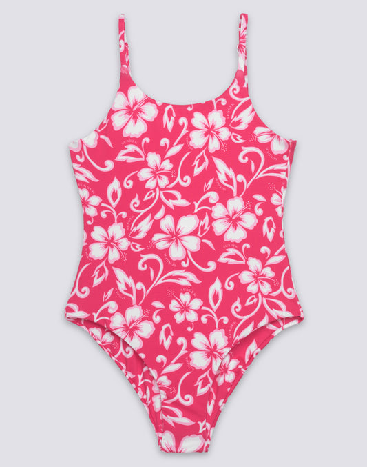 BAÑADOR DE UNA PIEZA PARA NIÑA CON ESTAMPADO SK23