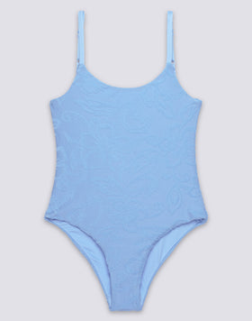 BAÑADOR DE UNA PIEZA DE ESPONJA PARA NIÑA