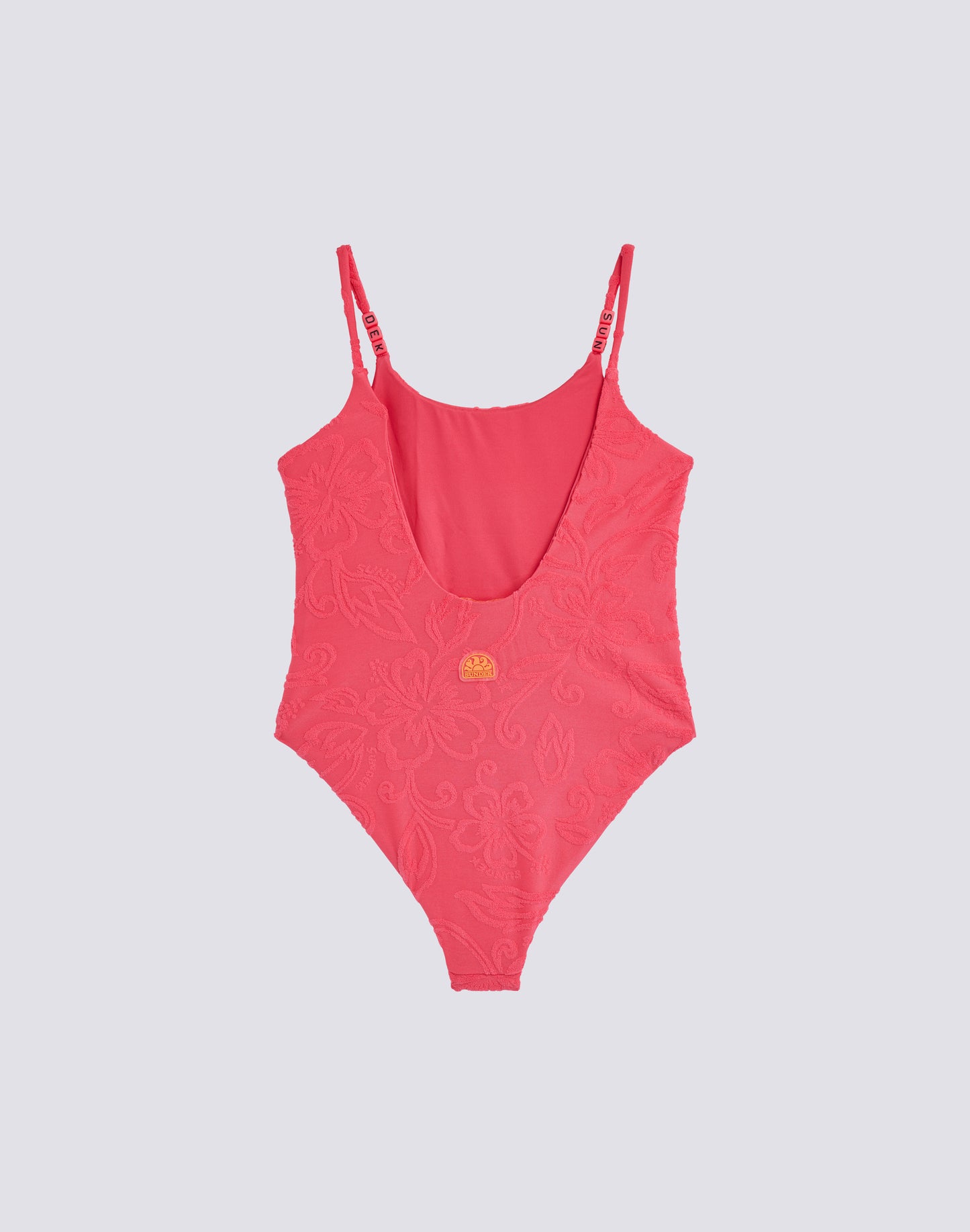 MAILLOT DE BAIN UNE PIÈCE EN TISSU ÉPONGE