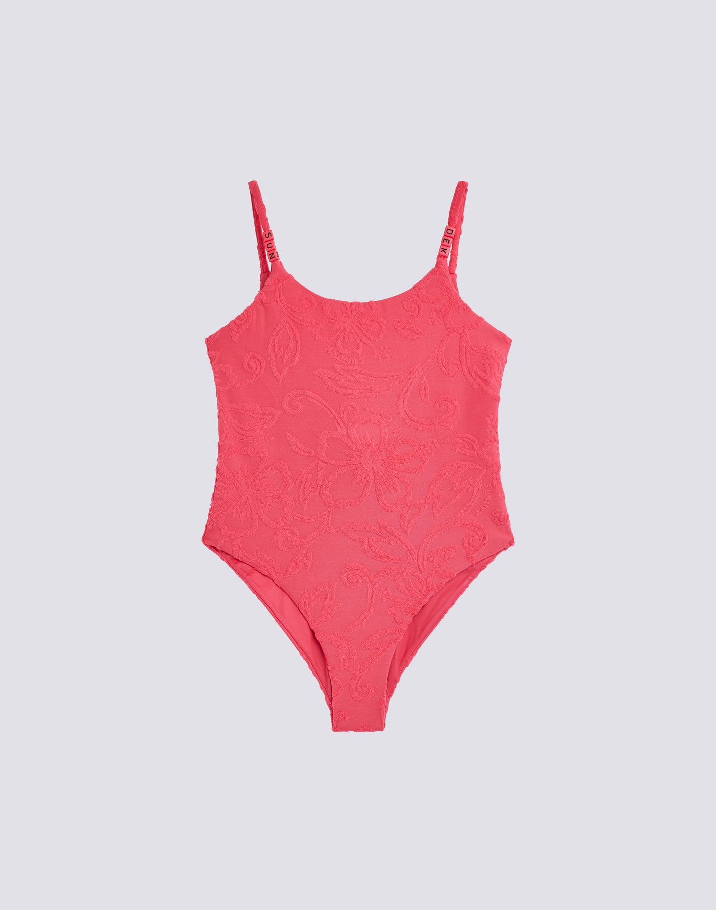 TERRY ONE-PIECE SWIMSUIT