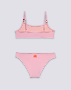 BIKINI POUR FILLE AVEC HAUT RÉGLABLE ET SLIP FIXE