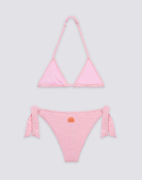 MINI BIKINI EN ÉPONGE JACQUARD AVEC MOTIF SK23