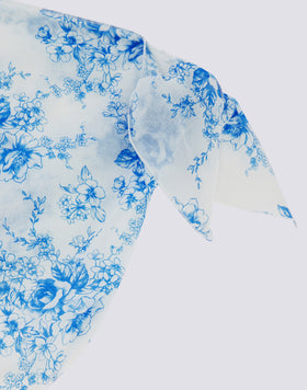 ROSE DE JOIE PRINT SHORT GIRLS' SARONG