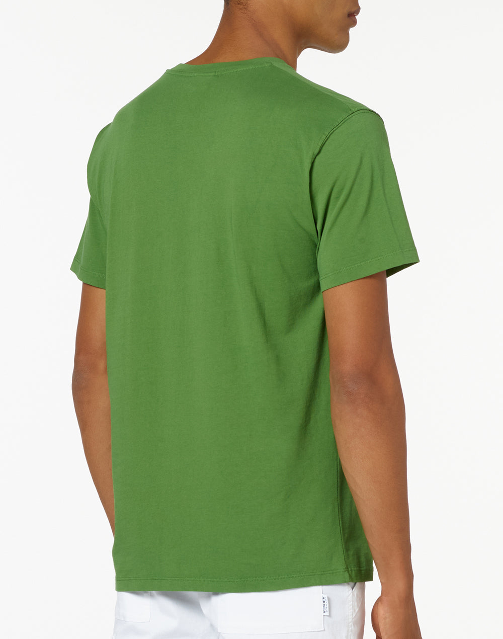 SOLID COLOR COTTON T-SHIRT