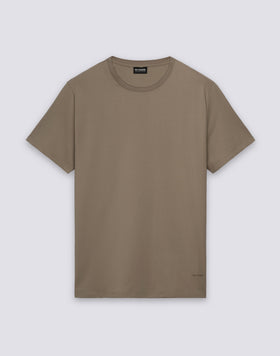 MEN'S CREW NECK T-SHIRT IN TECHNICAL JERSEY