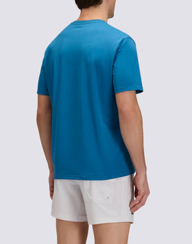 CAMISETA DE CUELLO REDONDO PARA HOMBRE EN JERSEY TÉCNICO