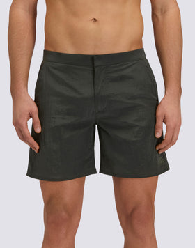 BAÑADOR LARGO PARA HOMBRE GOLDENWAVE CON CINTURA SEMIELÁSTICA DE NYLON RIPSTOP