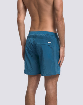 GOLDENWAVE MEN'S LONG SWIMSUIT WITH SEMI-ELASTIC WAIST IN RIPSTOP NYLON