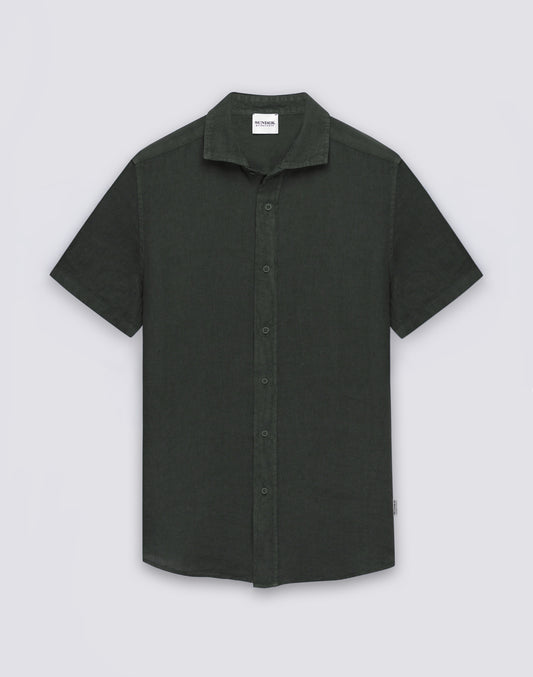 CAMICIA UOMO IN LINO A MEZZE MANICHE