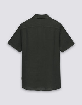 MEN'S SHORT-SLEEVED LINEN SHIRT