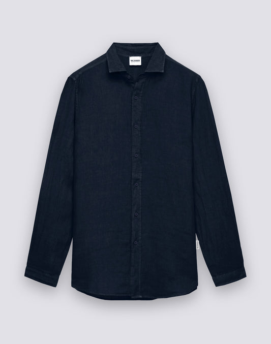 CAMICIA DA UOMO IN LINO TINTO CAPO