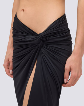 PAREO LARGO CRUZADO POR DELANTE