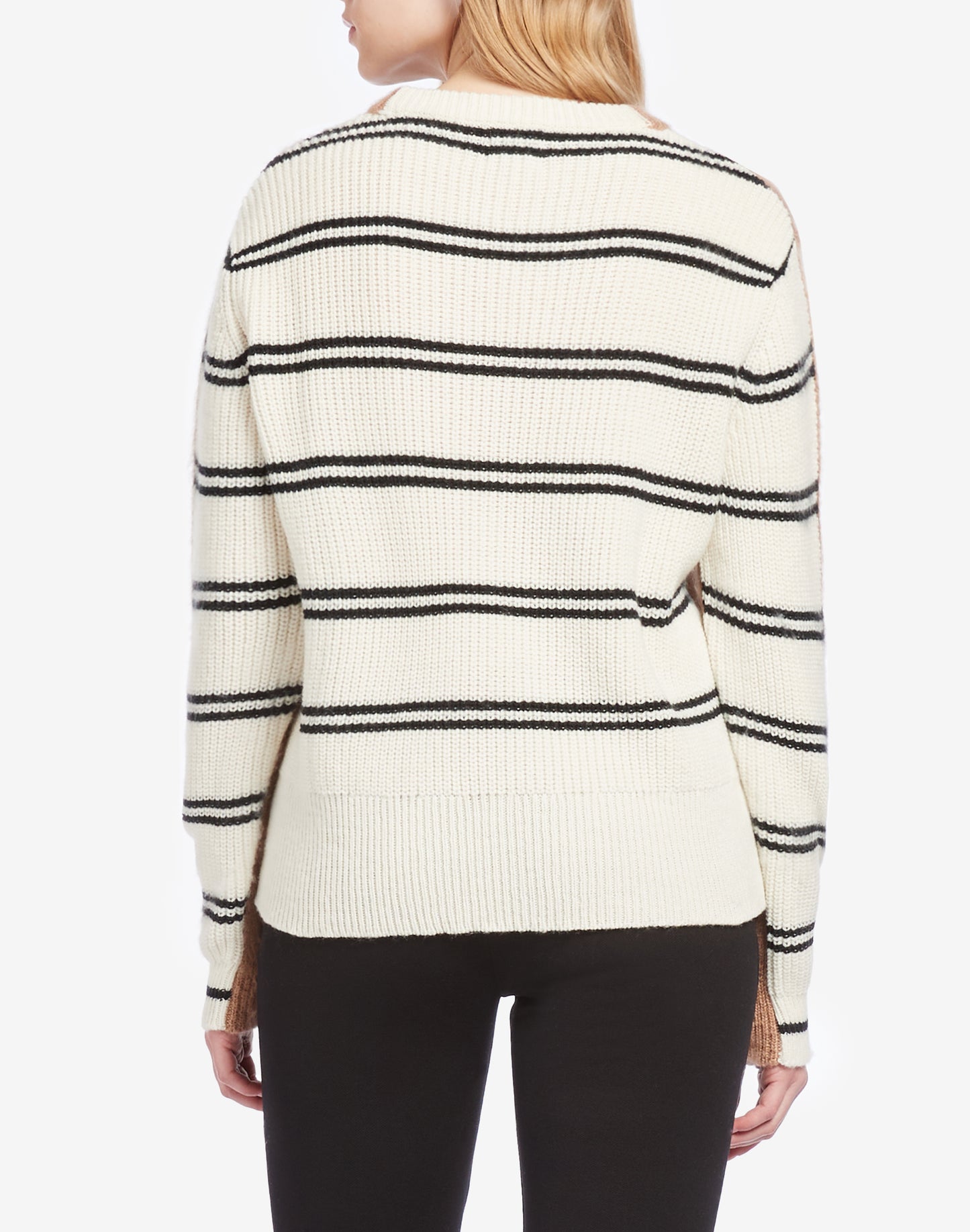 STRIPED MOHAIR JUMPER