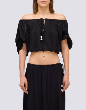 BLUSA DE PUNTO DE MANGA LARGA 